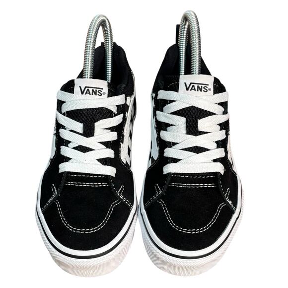 NIB Vans Filmore Checkerboard Casual Shoes, Black Youth Size 3 / Womens 5 Skater - Picture 2 of 15